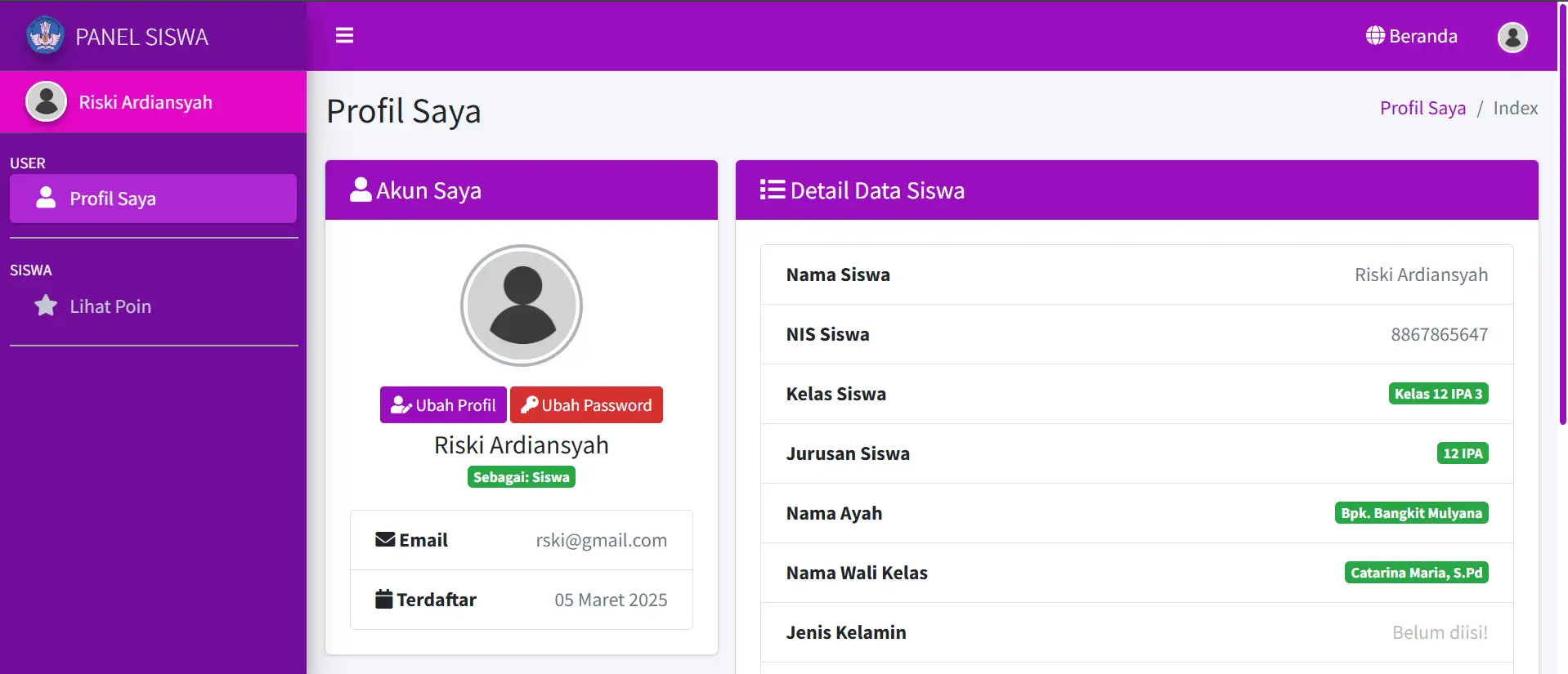 Source Code Sistem Informasi Manajemen Poin Pelanggaran Siswa (CI3) 8 Source Code Sistem Informasi Manajemen Poin Pelanggaran Siswa (CI3) - Gambar 8
