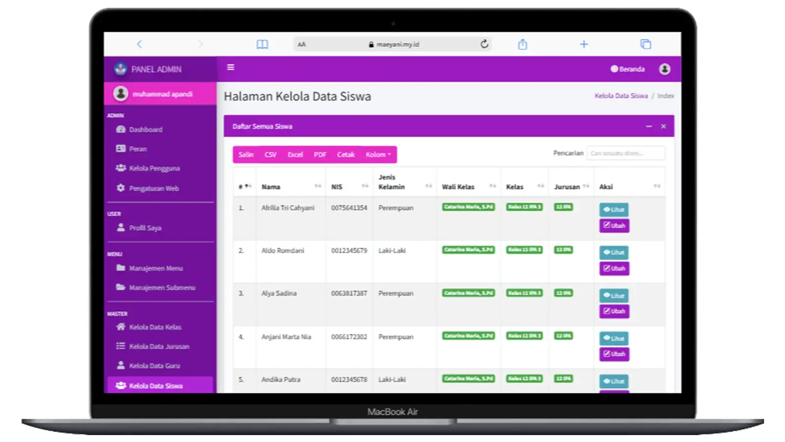 Source Code Sistem Informasi Manajemen Poin Pelanggaran Siswa (CI3) 1 Sistem Poin Pelanggaran Siswa